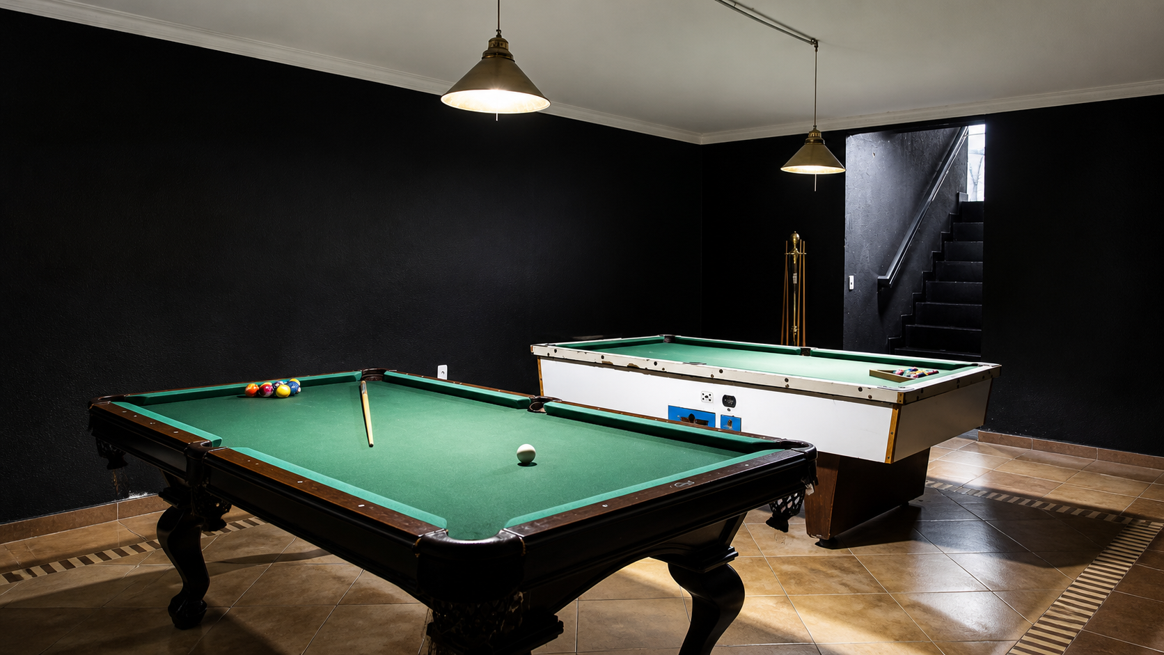 Sala de sinuca